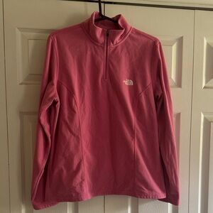 The North Face Fuchsia Quarter-Zip Pullover